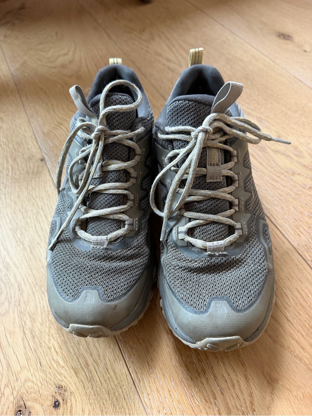 The North Face Trail Running Sneakers in Taupe Gray